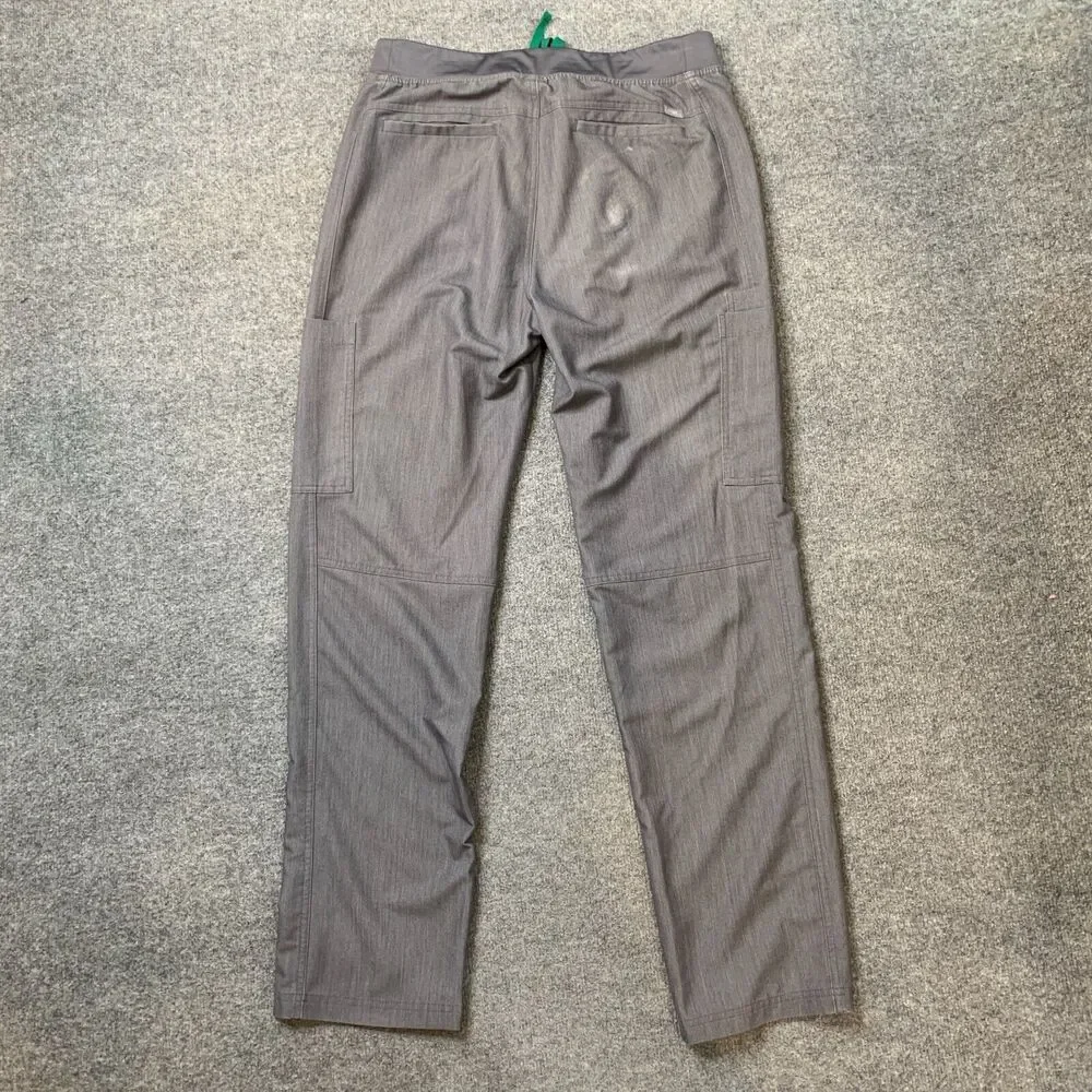 Figs Scrub Pants Mens L Graphite Grey Technical Collection Cargo Pocket Straight